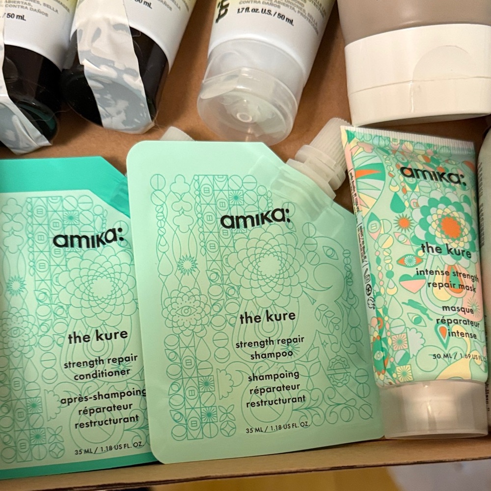 Living Proof Hair Care Lot vegamour amika kendra fekkai mask, shampoo spray - Picture 7 of 13